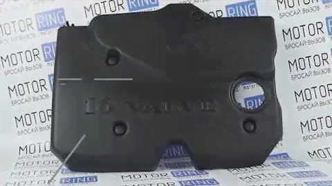 Пластиковая (декоративная) крышка двигателя 11194, 21124, 21126 на 16кл ВАЗ | MotoRRing.ru